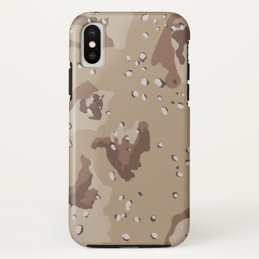 Wüste-Camouflage Case-Mate iPhone Hülle (Rückseite)