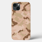 Wüste-Camouflage Case-Mate iPhone Hülle (Rückseite)