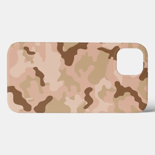 Wüste-Camouflage Case-Mate iPhone Hülle (Rückseite (Horizontal))