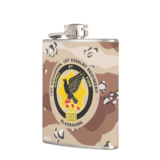 Wüste Camouflage Cav Association Flask Flachmann (Links)
