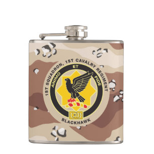 Wüste Camouflage Cav Association Flask Flachmann