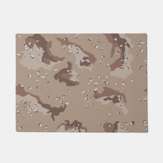 Wüste-Camouflage Fußmatte (Vorderseite)