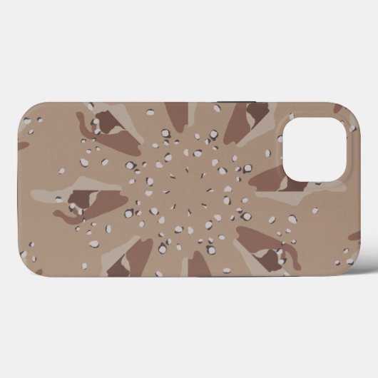 Wüste Camouflage Kaleidoskop Case-Mate iPhone Hülle (Rückseite (Horizontal))