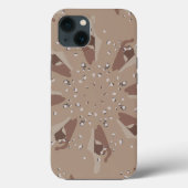 Wüste Camouflage Kaleidoskop Case-Mate iPhone Hülle (Rückseite)