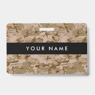 Wüste Camouflage Kies, Militär, Armee Ausweis