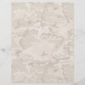 Wüste Camouflage Kies, Militär, Armee Flyer (Vorne)