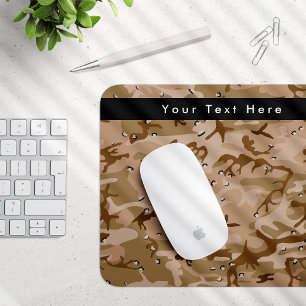 Wüste Camouflage Kies, Militär, Armee Mousepad