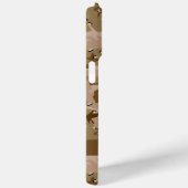 Wüste Camouflage Kieselsteine, Ihr Name, personali Case-Mate iPhone Hülle (Rückseite / Rechts)