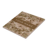 Wüste Camouflage Kieselsteine, Ihr Name, personali Fliese (Seite)