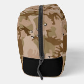 Wüste Camouflage Kieselsteine, Ihr Name, personali Waschbeutel (Rechts)