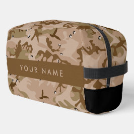 Wüste Camouflage Kieselsteine, Ihr Name, personali Waschbeutel