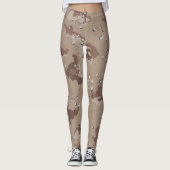 Wüste-Camouflage Leggings (Vorderseite)