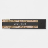 Wüste Camouflage, Militär, Armee Türschild (Vorderseite )