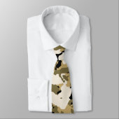 Wüste Camouflage Pattern Krawatte (Gebunden)