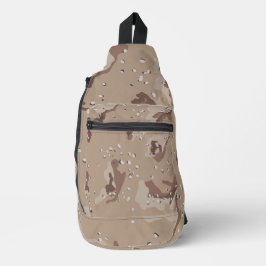 Wüste Camouflage Sling Bag