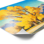 Wüste Cottonwood, Arizona von Maynard Dixon Fotodruck (Ecke)