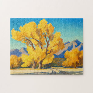 Wüste Cottonwood, Arizona von Maynard Dixon Puzzle
