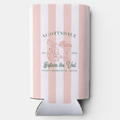 Wüste Cowgirl Country Club | Bachelorette Selters Dosenkühler (Rückseite)