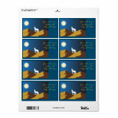 Wüste Coyote Howling Vollmond Thunder_Cove (Vorne)