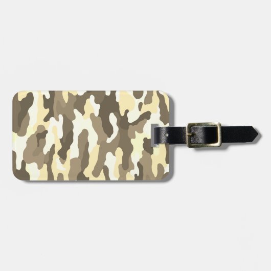 Wüste Custom Gepäckanhänger (Vorderseite horizontal)