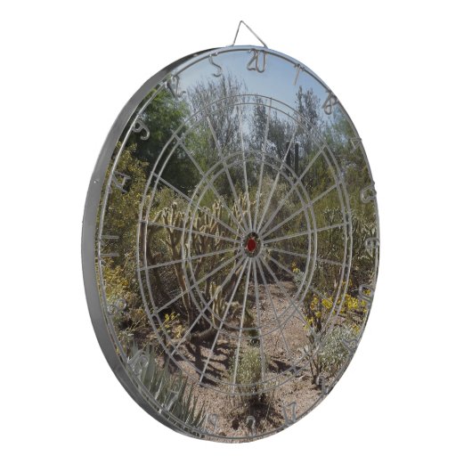 Wüste Dartscheibe (Vorderseite Links)