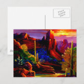 Wüste Delight Postcard Postkarte (Vorne/Hinten)