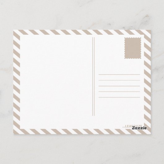 Wüste der Maine Postkarte (Rückseite)