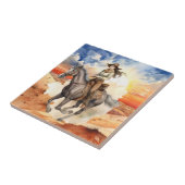 Wüste der niedlichen Western Fliese (Seite)