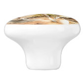 Wüste der niedlichen Western Keramikknauf (Seitenansicht)