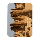 Wüste der Pinnacles, Nambung-Nationalpark Magnet (Vertikal)
