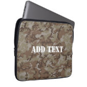 Wüste der Wälder MilitärCamouflage Laptopschutzhülle (Vorne Rechts)