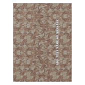 Wüste der Wälder Militärische Camouflage Tischdecke (Vorderseite)