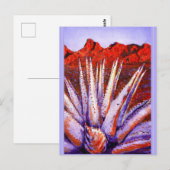 Wüste der Wasserfarben 2004 Postkarte (Vorne/Hinten)