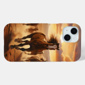 Wüste der Wilden Pferde Case-Mate iPhone Hülle (Rückseite (Horizontal))
