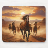 Wüste der Wilden Pferde Mousepad (Vorne)