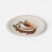 Wüste des niedlichen Party Pappteller (Schrägansicht)