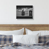 Wüste des surrealen Todes Leinwanddruck (Insitu (Schlafzimmer))
