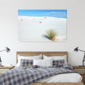 Wüste des weißen Sands Leinwanddruck (Insitu (Schlafzimmer))