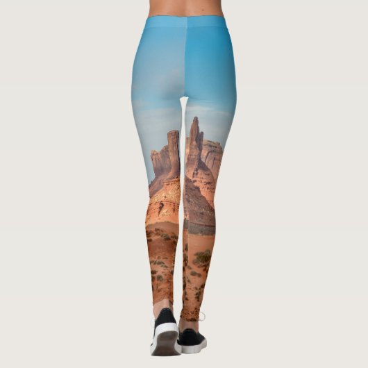 Wüste des Westerns Leggings (Rückseite)