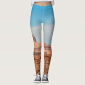 Wüste des Westerns Leggings (Vorderseite)