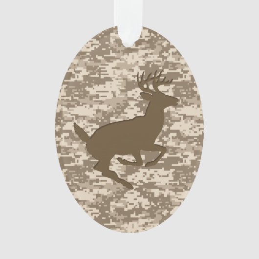 Wüste Digital Camouflage Deer Camouflage Muster Ornament (Vorderseite)