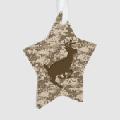 Wüste Digital Camouflage Deer Camouflage Muster Ornament (Vorderseite)