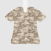 Wüste Digital Camouflage Deer Camouflage Muster Ornament (Rückseite)