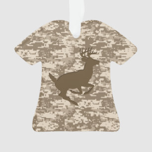 Wüste Digital Camouflage Deer Camouflage Muster Ornament