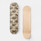 Wüste Digital Camouflage Deer Camouflage Muster Skateboard (Vorderseite)