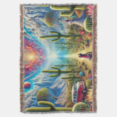 Wüste Dreamscape: Oase unendlicher Wunder Decke (Vorderseite Vertikal)