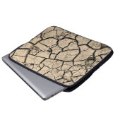 Wüste Dürre Laptopschutzhülle (Vorne Knopf)