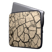 Wüste Dürre Laptopschutzhülle (Vorderseite Links)