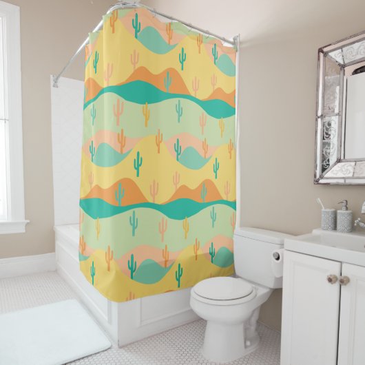 Wüste Duschvorhang (Beispiel)