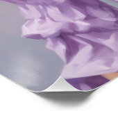 Wüste Dusk: Cowgirl Wall Art Poster (Ecke)